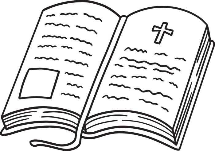 Bible book coloring page